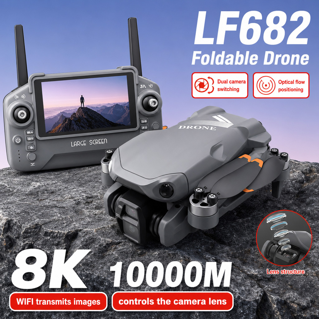 Aerial Photo LF682 Drone 8K HD - Drone Battery Smart review and price