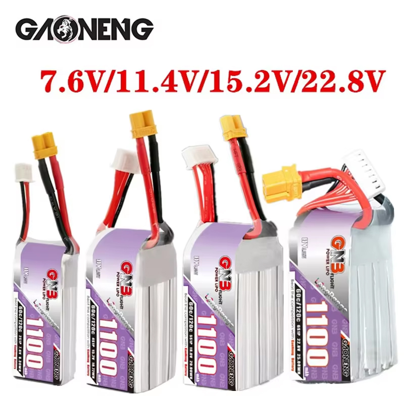 GNB 1100mAh 2S 3S 4S 6S 60C/12 - Drone Battery 3S review and price