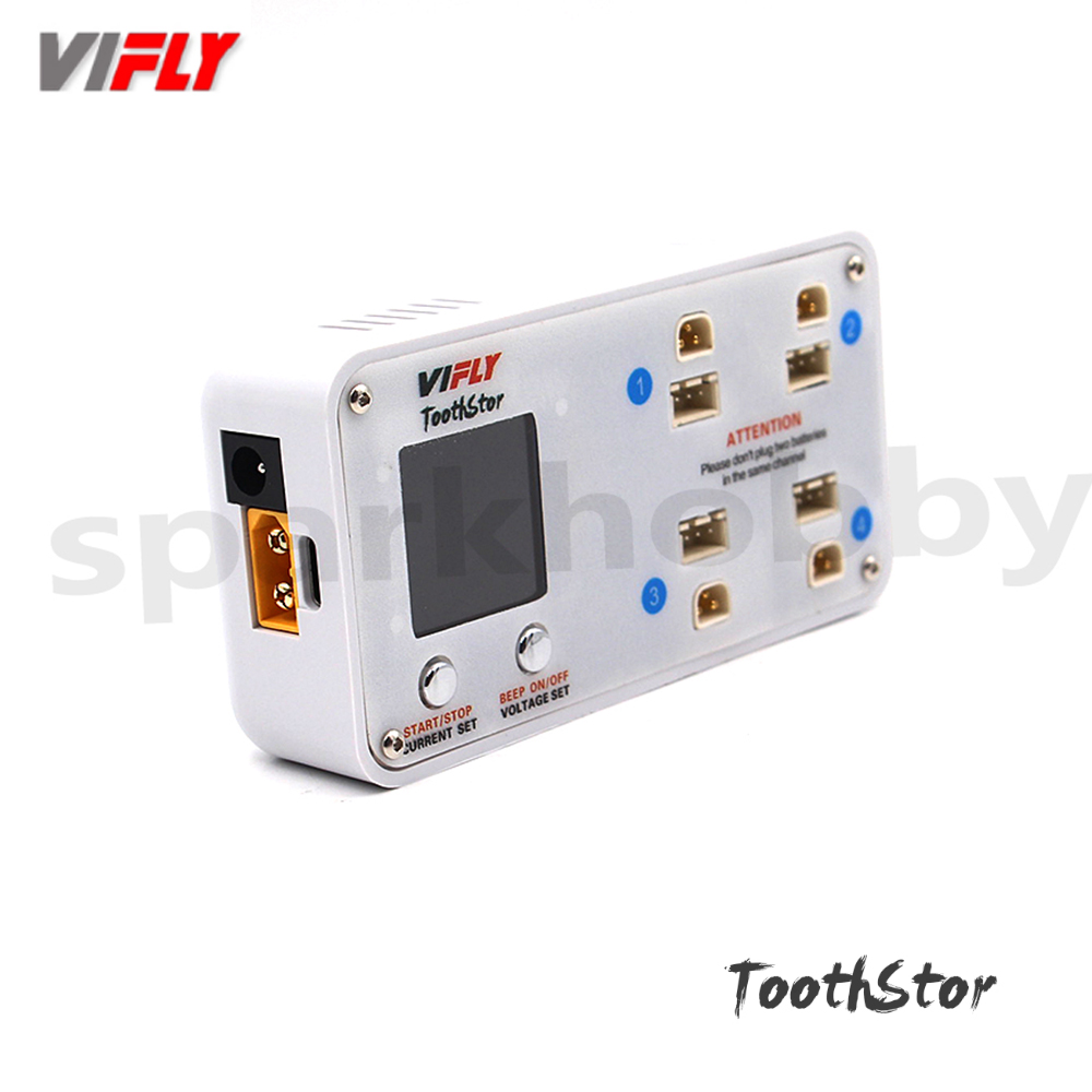 VIFLY ToothStor 4 Port 2S Bala - Drone Battery Lipo review and price