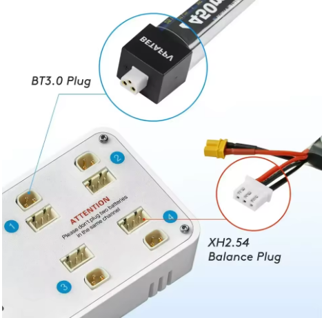 VIFLY ToothStor 4 Port 2S Bala - Drone Battery Lipo review and price