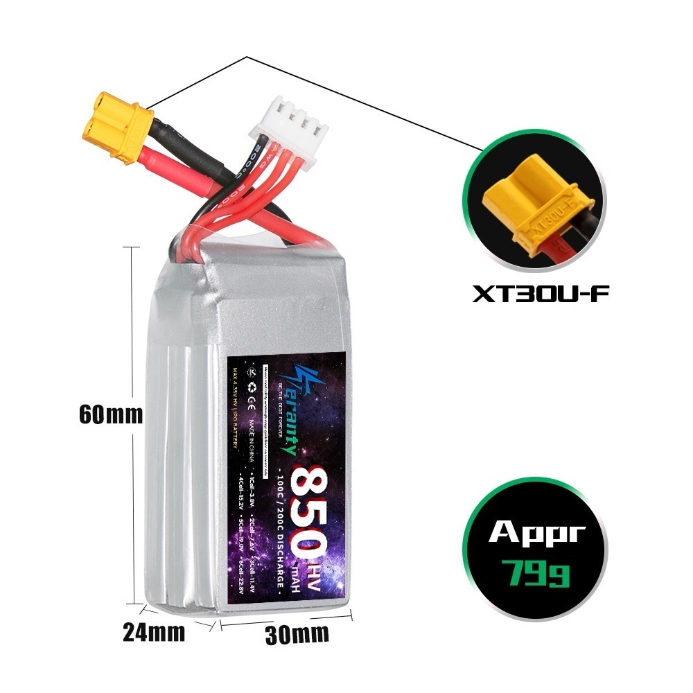 1/2/3PCS TERANTY 3S 11.4V Lipo - Drone Battery 3S review and price
